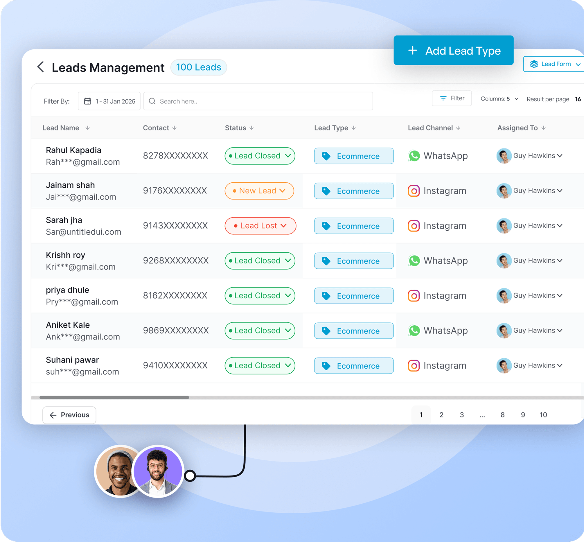 Lead Management and Conversion Workflows