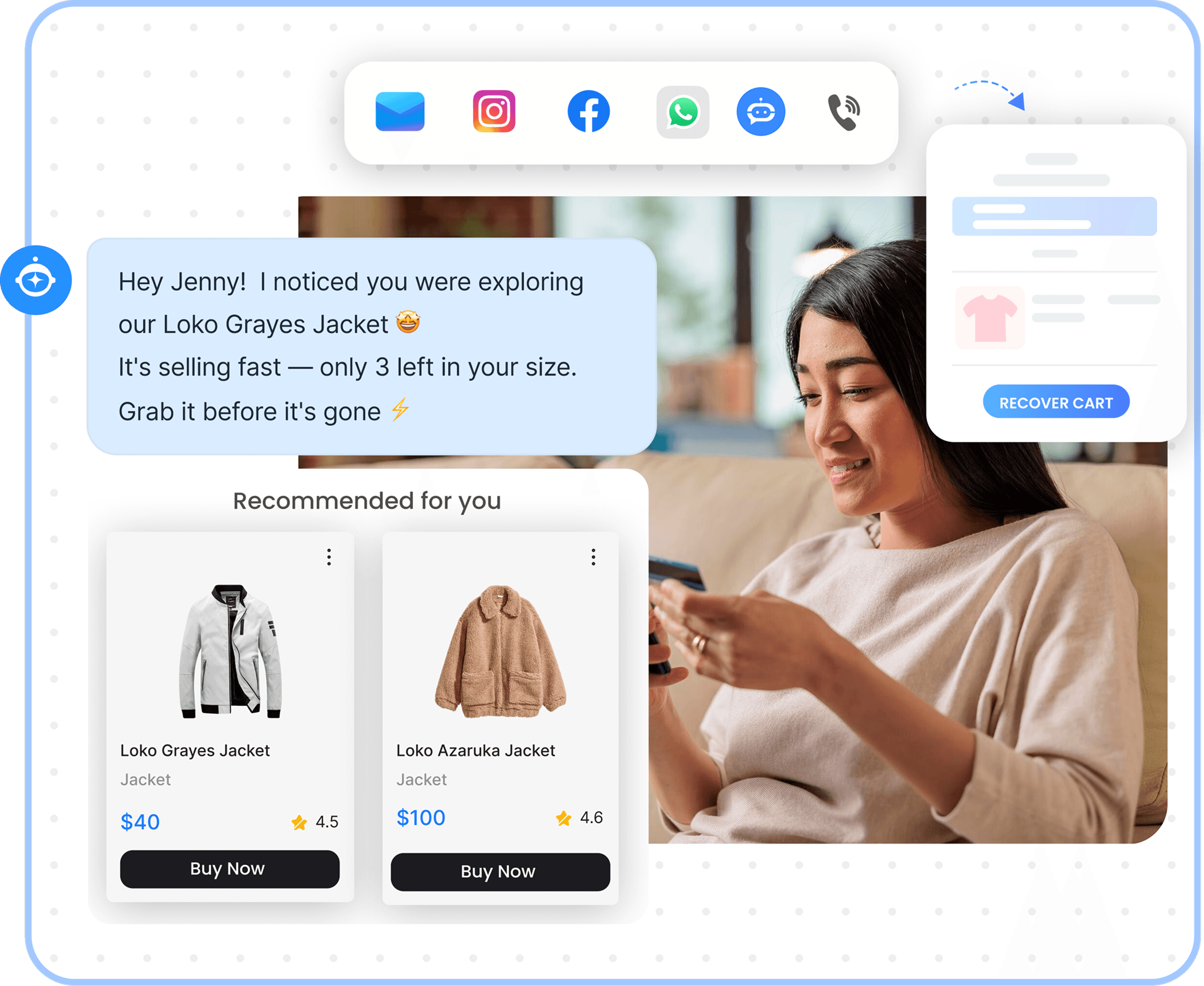 AI agents that personalise customer interaction across channels